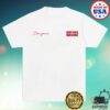 New York Sunshine Merch Store The End Photo T-Shirt White