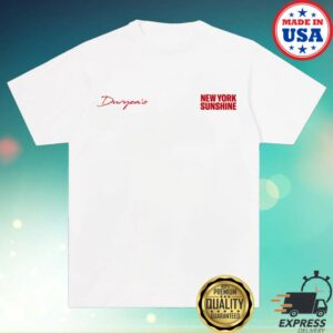 New York Sunshine Merch Store The End Photo T-Shirt White