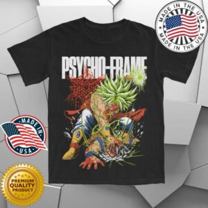 Night Shift Merch Store Psycho-Frame Dbz T-Shirt