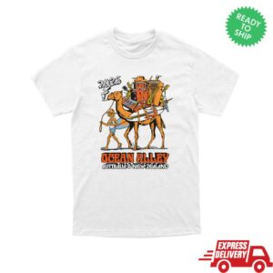 Ocean Alley Merch Store Ocean Alley 2026 Aus Nz Tour White Tee