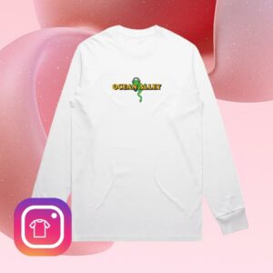 Ocean Alley Merch Store Ocean Alley Frog White Longsleeve Tee
