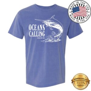 Oceans Calling Festival Merch Store Marlin Lineup Tee