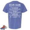 Oceans Calling Festival Merch Store Marlin Lineup Tee