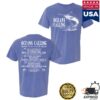 Oceans Calling Festival Merch Store Marlin Lineup Tee