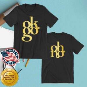 Ok Go Store Merch Oh No Certified Gold T-Shirt