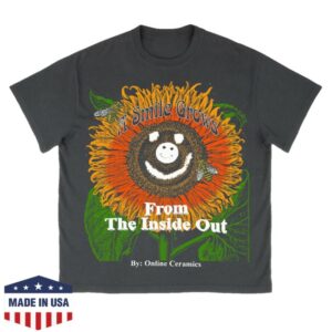 Online Ceramics Merch Store From The Inside Out Off-Black Tee