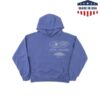 Online Ceramics Merch Store Shooting Star 2 Washed Cornflower Hoodie
