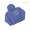 Online Ceramics Merch Store Shooting Star 2 Washed Cornflower Hoodie