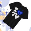 Paperboxmart Merch Store I Love Tv Shirt White Blue
