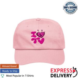 Paperboxmart Shop Merch I Love Tv Pink Hat