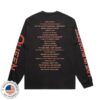 Queen Merch Store Queen Budapest 40Th Anniversary Black Longsleeve