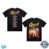 Queen Merch Store Queen Budapest 40Th Anniversary Tracklist T-Shirt