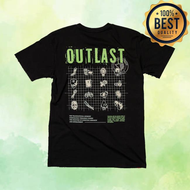 Red Barrels Merch Store Outlast Survivors T-Shirt 4 Red Barrels Merch Store Outlast Survivors T-Shirt