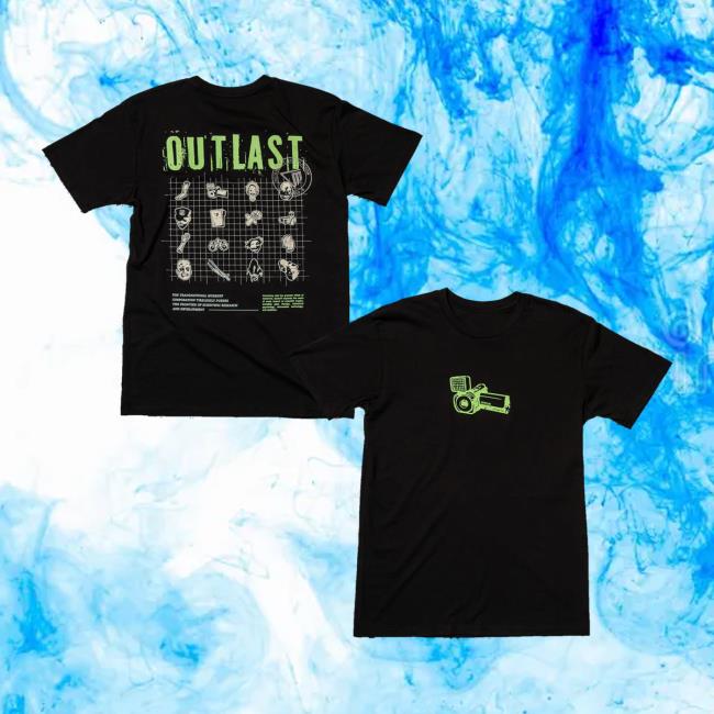 Red Barrels Merch Store Outlast Survivors T-Shirt 5 Red Barrels Merch Store Outlast Survivors T-Shirt