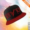 Revenge Merch Store Atl Embroidered Hat Black Red