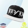 Revenge Merch Store Atl Embroidered Hat Black White