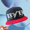 Revenge Merch Store Atl Embroidered Hat Navy Red White