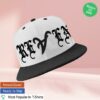 Revenge Merch Store Atl Embroidered Hat White Black