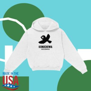 Robyn Merch Store Konichiwa Grey Hoodie