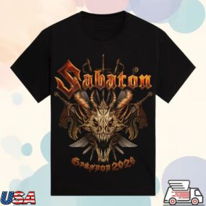 Sabaton Merch Store Sabaton Graspop 2026 Event T-Shirt