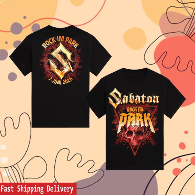 Sabaton Merch Store Sabaton Rock Im Park 2026 Event T-Shirt 5 Sabaton Merch Store Sabaton Rock Im Park 2026 Event T-Shirt