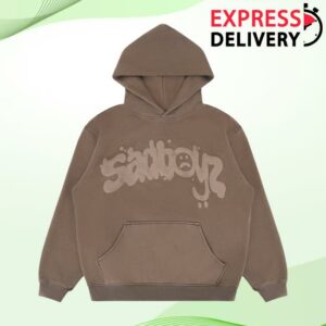 Sad Boyz Merch Store Mocha Hoodie