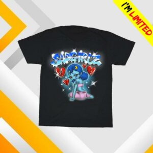 Sad Girlz Merch Store Sad Girlz Blu Airbrush Tee