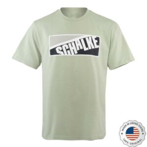 Schalke04 Merch Store T-Shirt Urban Casual Hellgrun
