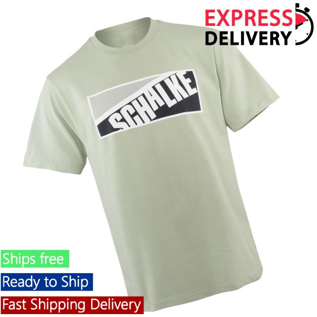 Schalke04 Merch Store T-Shirt Urban Casual Hellgrun 3 Schalke04 Merch Store T-Shirt Urban Casual Hellgrun