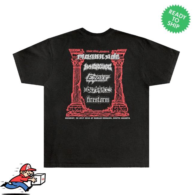 Set The Fire X Trueside Merch Store Trueside Jakarta Magnitude Live In Jakarta Show T-Shirt 4 Set The Fire X Trueside Merch Store Trueside Jakarta Magnitude Live In Jakarta Show T-Shirt