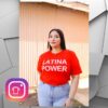 Shop Jzd Merch Latina Power Tee Spring Edition