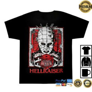 Shop Universal Merch Halloween Horror Nights 2026 Hellraiser T-Shirt