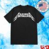Siriusxm Store Merch Maximum Metallica Classic T-Shirt Black