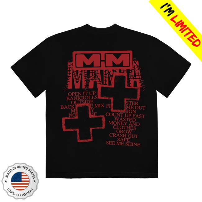 Sofaygo Merch Store Mania Tracklist Tee 4 Sofaygo Merch Store Mania Tracklist Tee