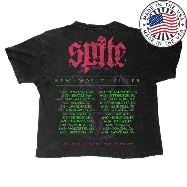 Spite Cult Merch Store Nwk Us 2026 Tour Tee 4 Spite Cult Merch Store Nwk Us 2026 Tour Tee