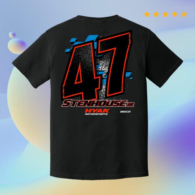 Stenhouse Jr Merch Store No. 47 Lifestyle Neon Tee 4 Stenhouse Jr Merch Store No. 47 Lifestyle Neon Tee