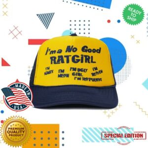 Stray Rats Merch Store No Good Ratgirl Trucker Hat