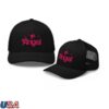 The Angel Reese Merch Store Angel X Barbie Black Hat