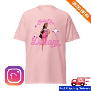 The Angel Reese Merch Store Barbie Living The Dream Tee