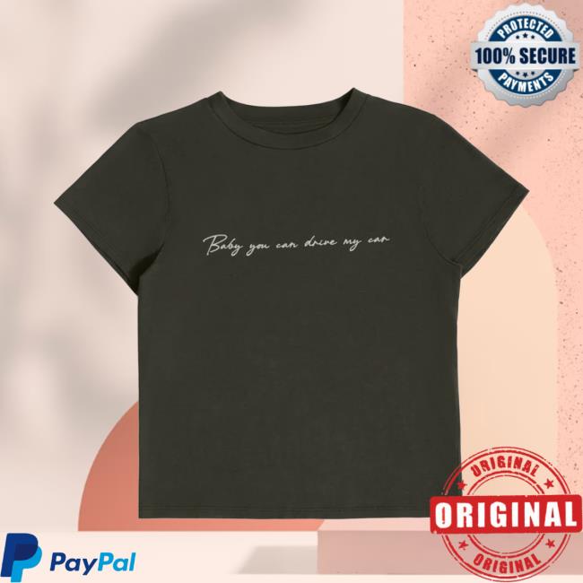 The Beatles Merch Store Rubber Soul Baby You Can Drive My Car Handwritten Baby Tee 2 The Beatles Merch Store Rubber Soul Baby You Can Drive My Car Handwritten Baby Tee