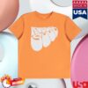 The Beatles Merch Store Rubber Soul Orange Women's Tee 5 The Beatles Merch Store Rubber Soul Orange Women's Tee