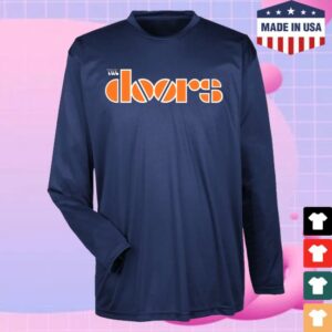 The Doors Merch Store Logo Longsleeve Athletic T-Shirt