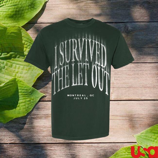 The Fall Off Tour Merch The Letout Tee Montreal 3 The Fall Off Tour Merch The Letout Tee Montreal