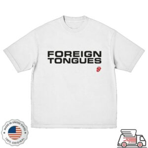 The Rolling Stones Shop Merch Foreign Tongues Exclusive T-Shirt