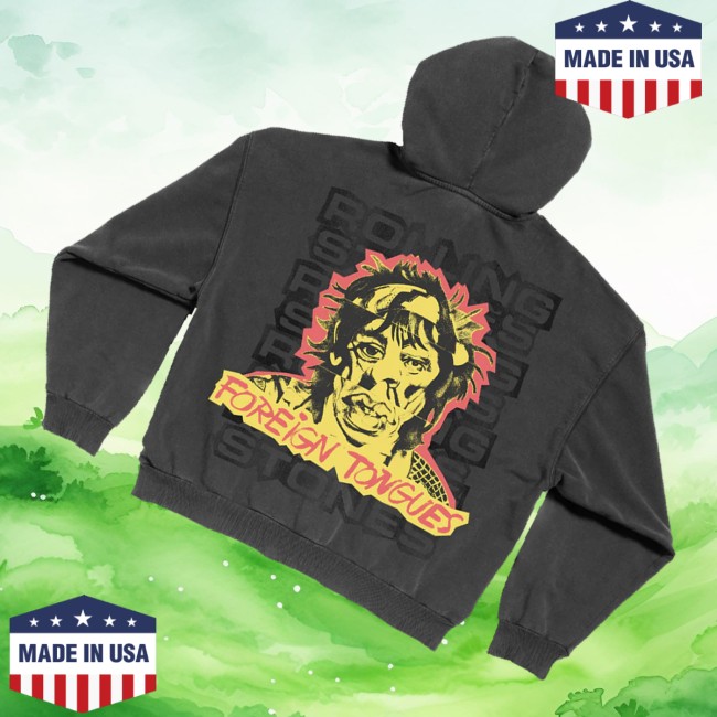 The Rolling Stones Shop Merch Foreign Tongues Zip Hoodie 3 The Rolling Stones Shop Merch Foreign Tongues Zip Hoodie