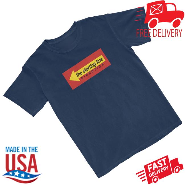 The Starting Line Store Merch Drive Thru Direction Tee 3 The Starting Line Store Merch Drive Thru Direction Tee