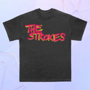 The Strokes Merch Store The Strokes Neon Shadow Tee