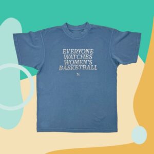 Togethxr Merch Store Everyone Watches Women's Basketball Chrome Tee