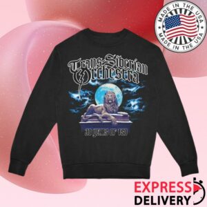 Trans Siberian Merch Store 30 Years Of Tso Anniverfsary Sweatshirt