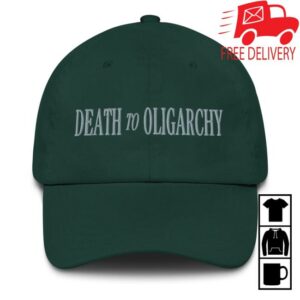 Tucker Carlson Merch Store Death To Oligarchy Dad Hat Spruce